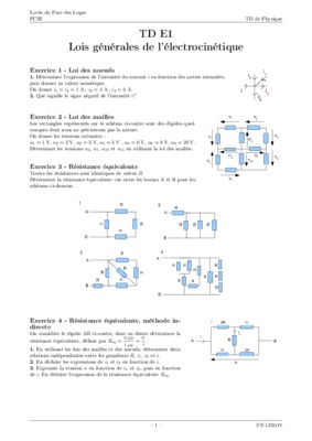 lois generales de l_electricite Book