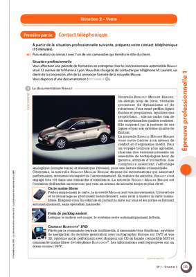 epreuv e2 bac professionnel en mai 2011 martinique Book