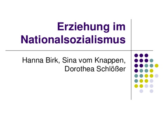 erziehung Book