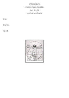 livret de mathematiques 2011 Book