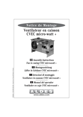 aldes cvec Book