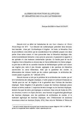 elliptiques ovales Book