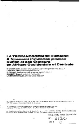trypanosomiase Book