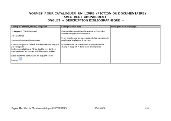 cataloguer Book