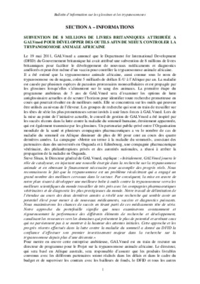 distribution glossines Book
