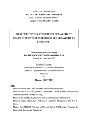 reglementation des marche Book