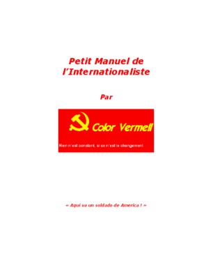 quatrieme internationaliste Book
