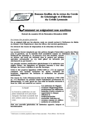 ainsi soignaient ils Book
