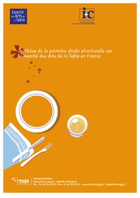 arts de la table etude de marche Book