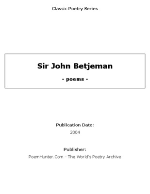 betjeman Book