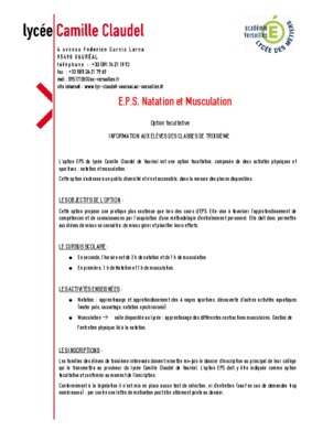 musculation specifique natation Book