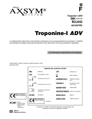 troponine Book
