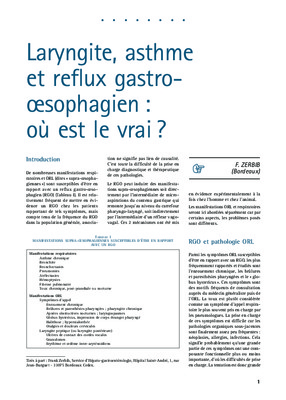 laryngite chronique Book