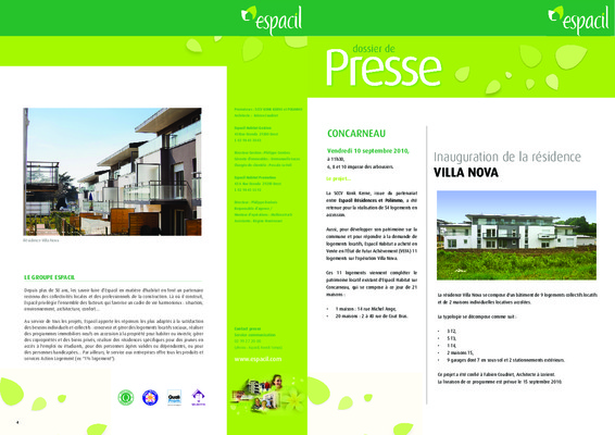 residence 6 logements Book