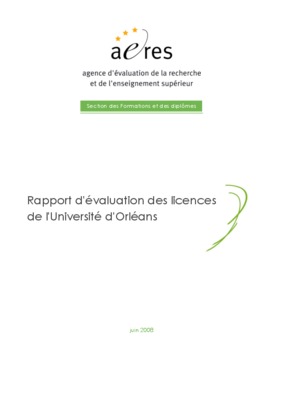 rapport de licences en comtabilite Book