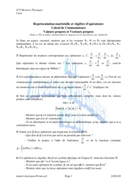calcul matricielle Book