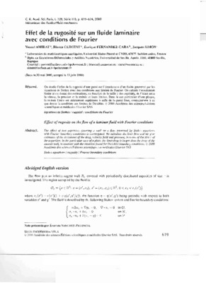 calcul de rugosite avec le rugosimetre Book