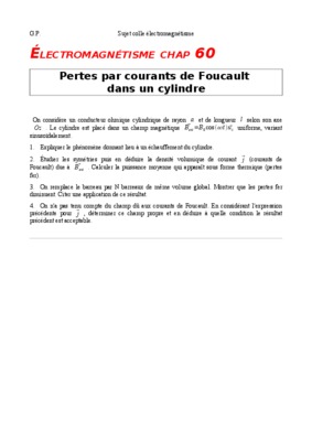 courants de foucault dans des conducteurs cylindriques Book