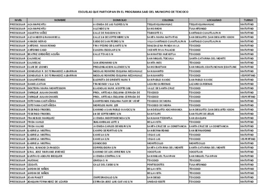 texcoco Book