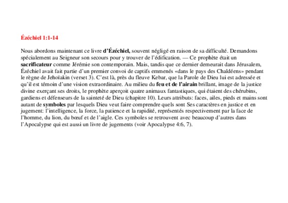 ezechiel Book