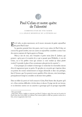 celan Book