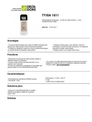 notice tyxia 1611 Book