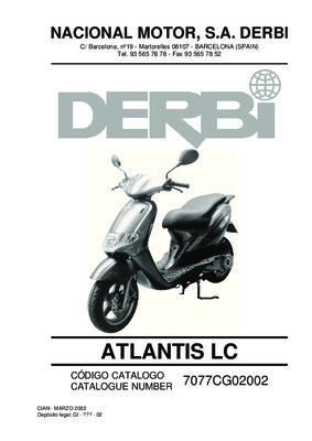 schema electrique derbi atlantis Book