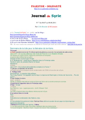syrie palestine Book