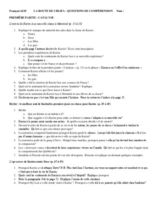 compehension de texte Book