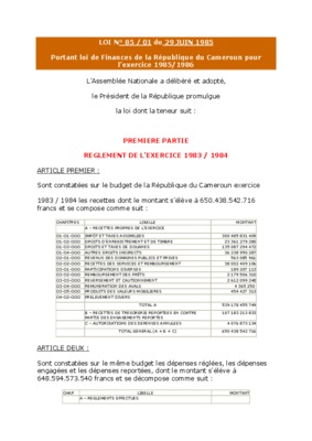 loi organique portant loi de finances du 28 juin 1975 Book