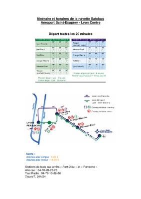 horaires de satobus Book