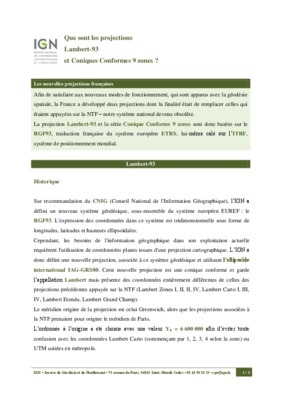 cours de mathematiques sur les projections conformes Book
