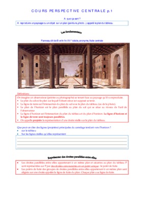perspective centrale Book