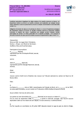 publication de divorce Book