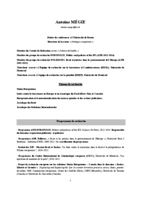 dossier candidature megie Book