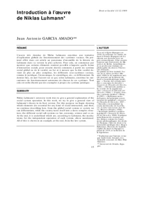 luhmann Book