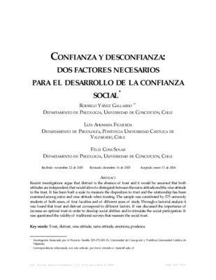 confianza social Book