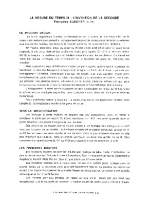 la mesure du temps tp seconde Book