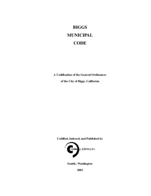 biggs Book
