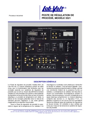 cours procede de regulation Book