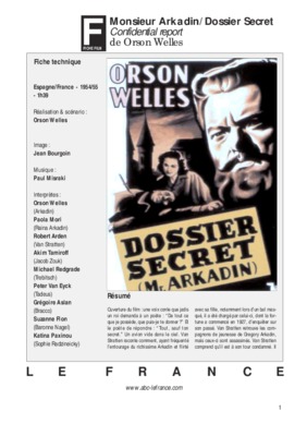 arkadin Book
