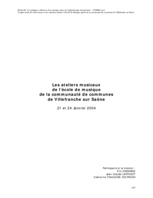 chef choeur Book