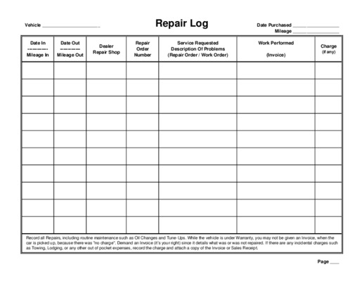 automobile repair Book