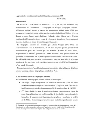 telegraphie Book
