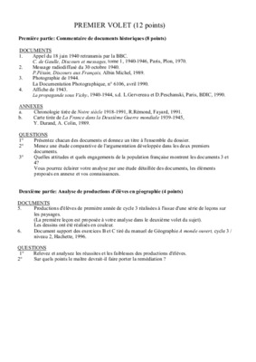histoire geographie 5 eme 2001 Book