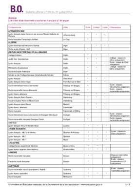 bulletin officiel juillet 2011 Book