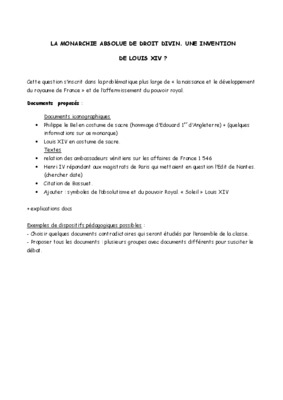 qu_est ce qu_une monarchie absolue de droit divin Book