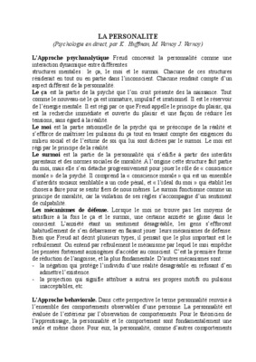 forte personalite Book