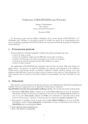 descreptio openfoam Book