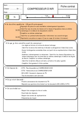 fiche technique compresseur Book